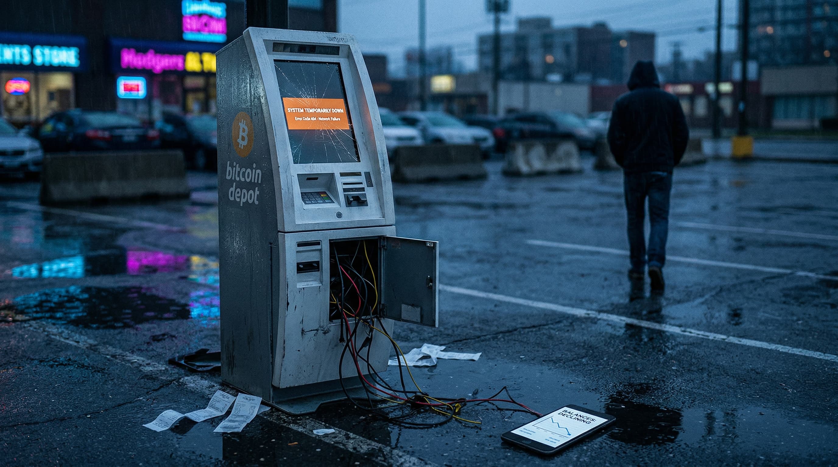 Crypto ATM Cyberattack Steals $3.6M from Bitcoin Depot