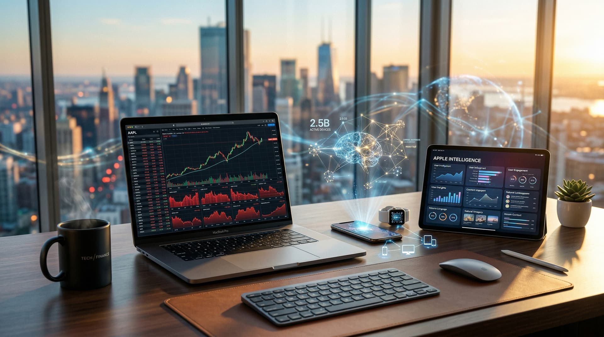 Apple AI Stock Leads with 2.5 Billion Active Devices