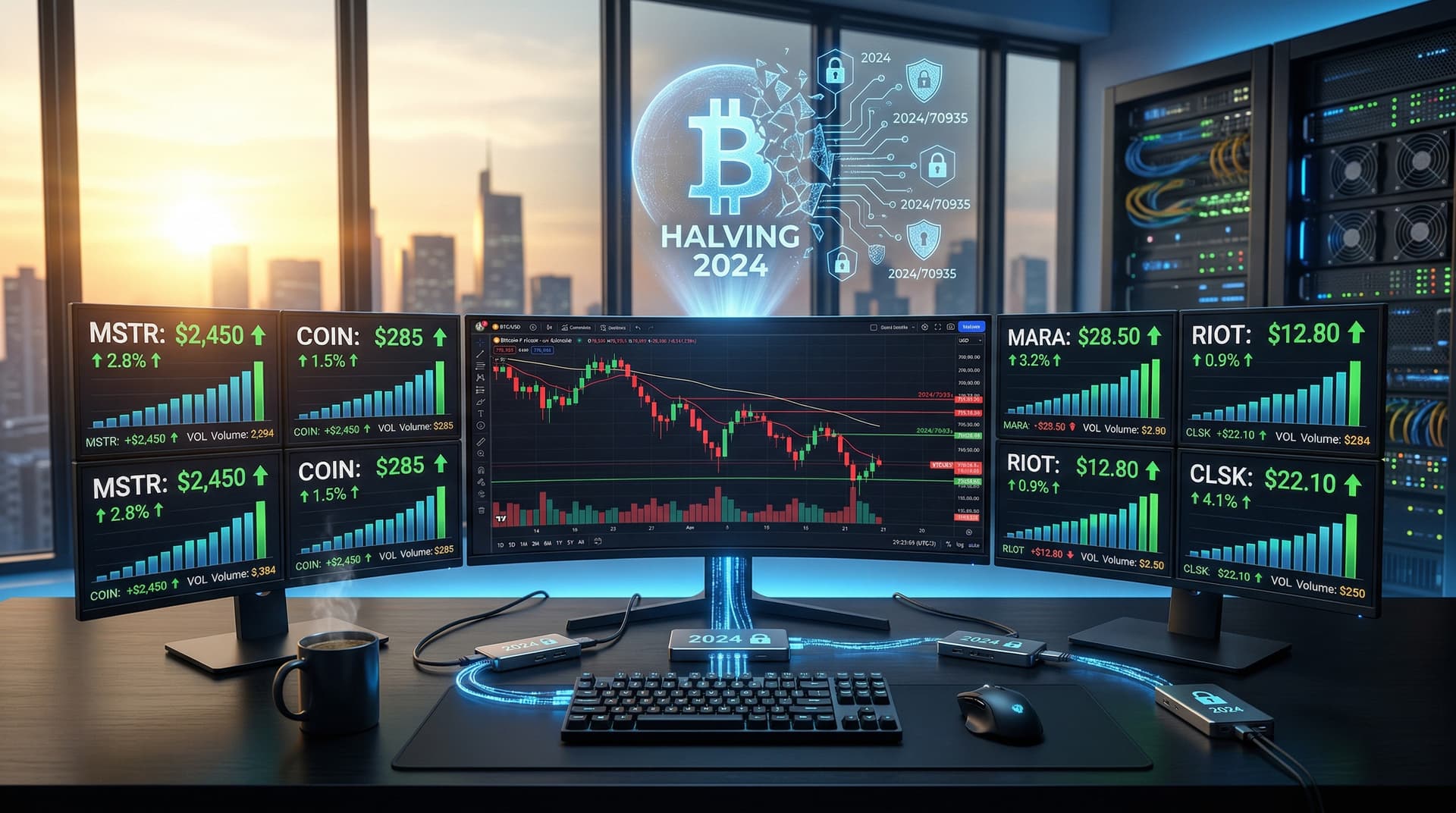 MarketBeat Names Top 5 Best Cryptocurrency Stocks Before 2026 Bitcoin Halving