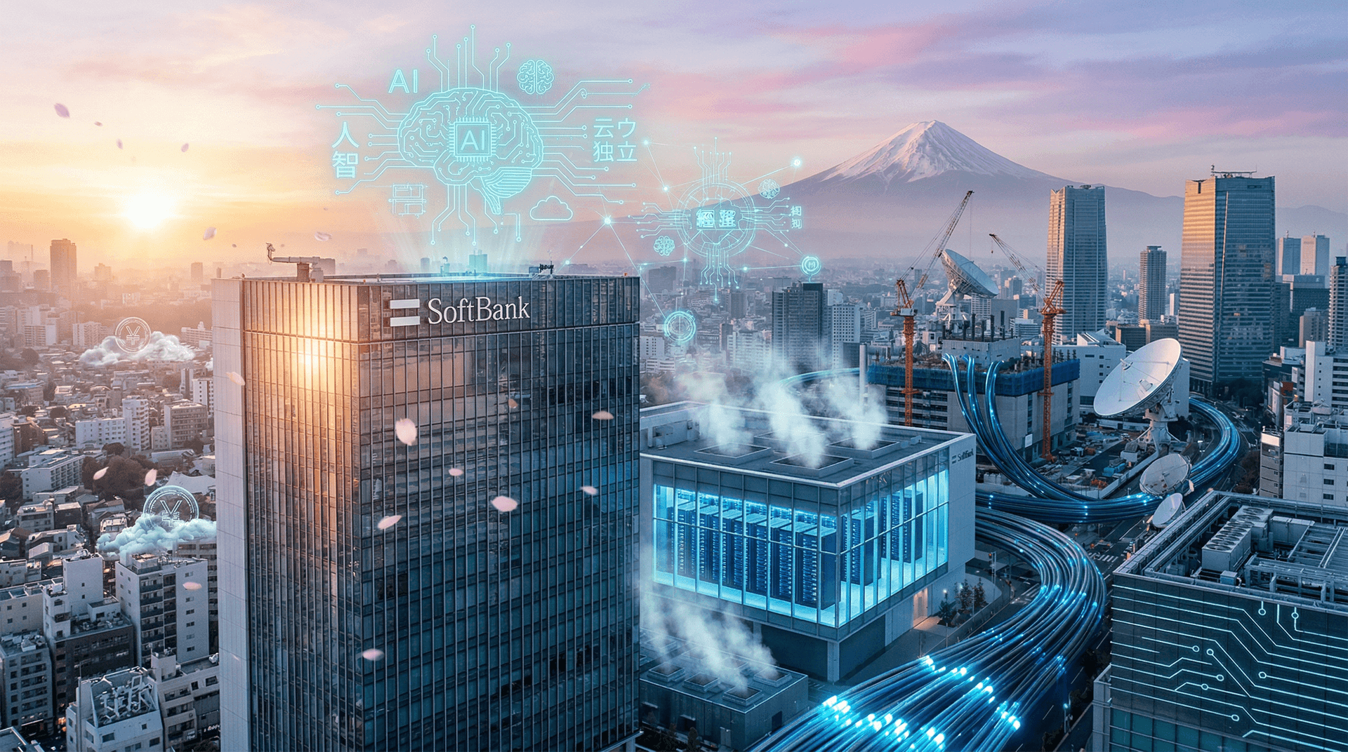 SoftBank AI Unit Launches with 1.5T Yen for Japan Cloud Push