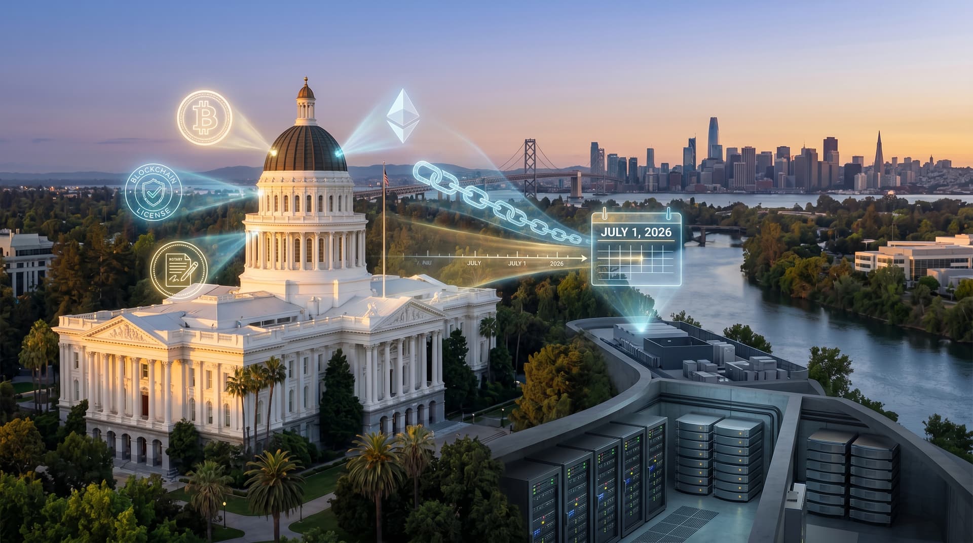 California Crypto License Law Sets July 1, 2026 Deadline