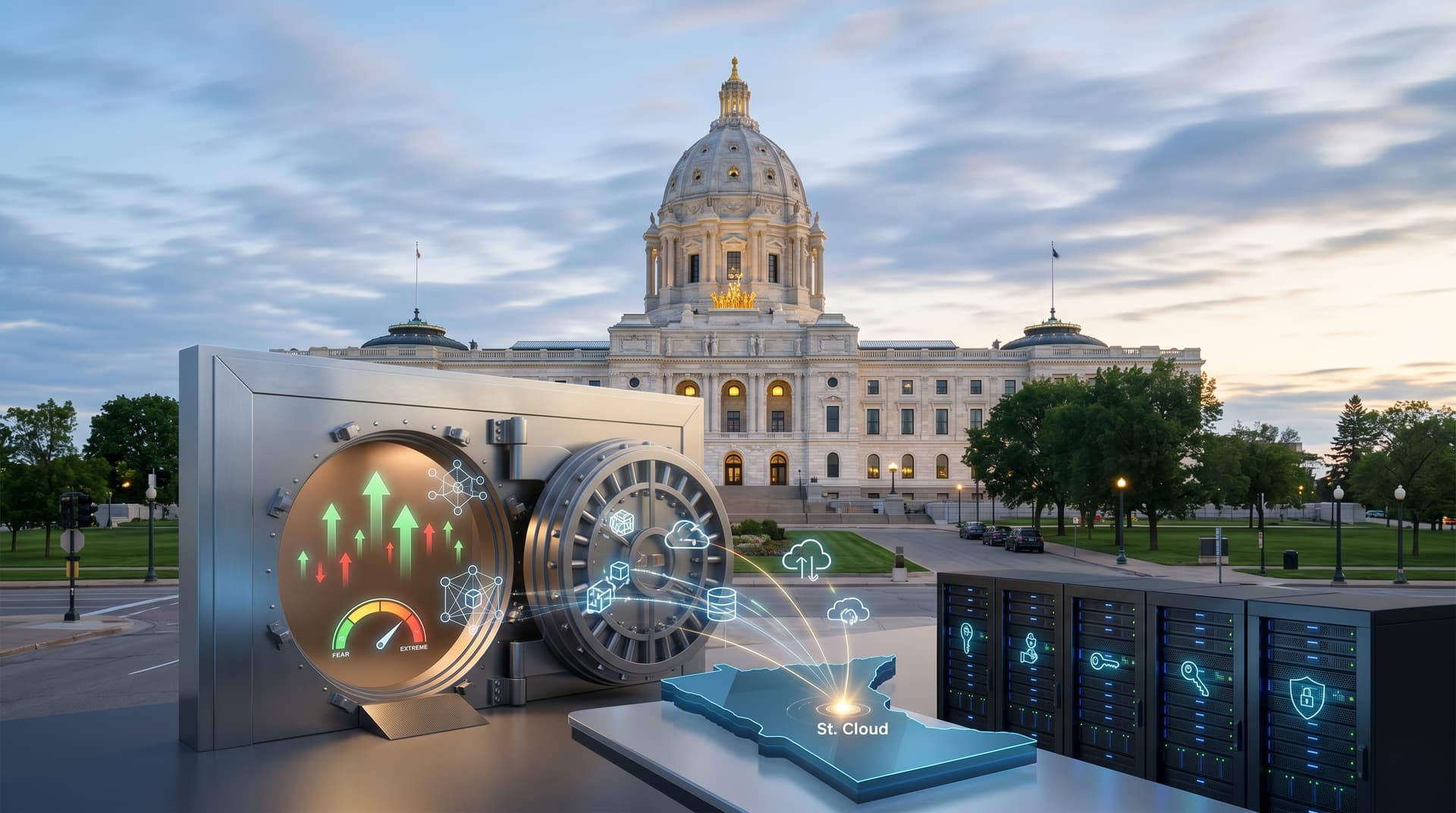 St. Cloud Crypto Bill Sets Custody Rules as Fear Index Hits 23
