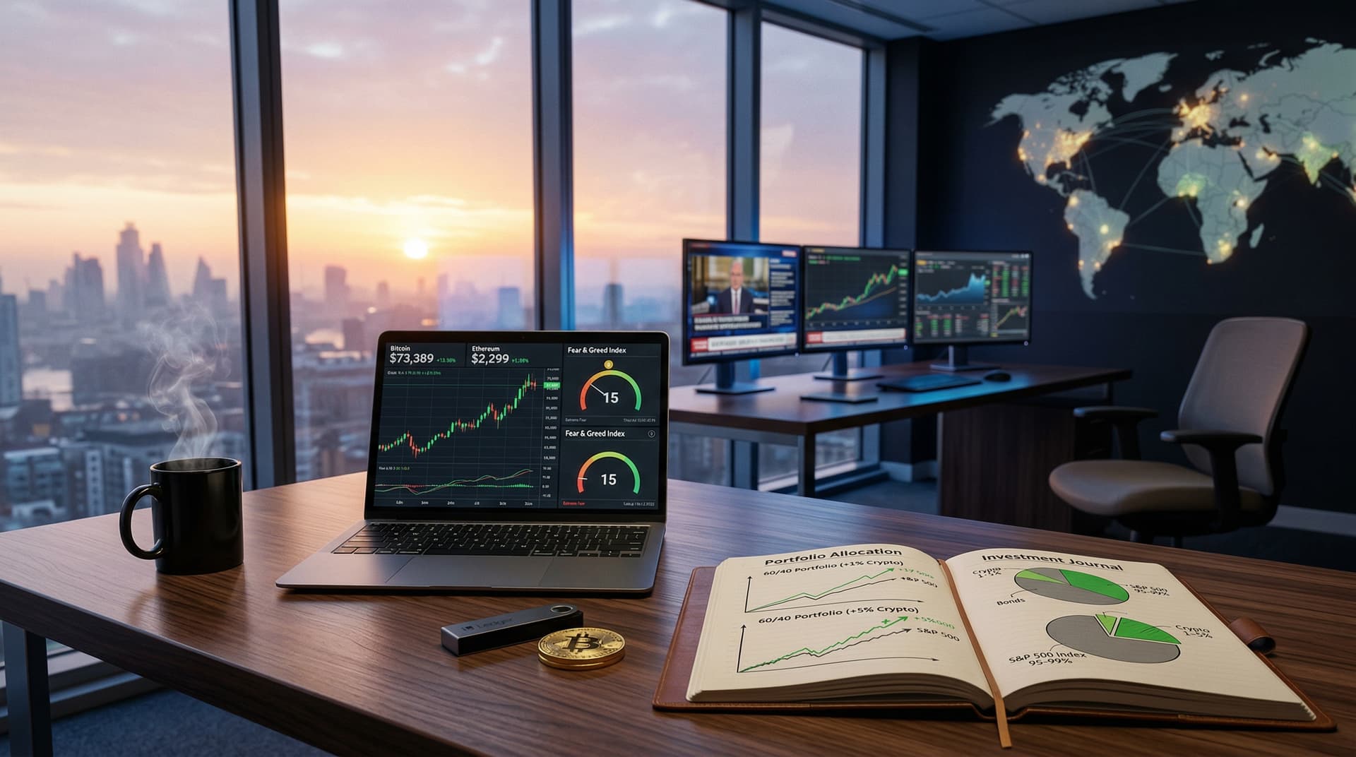 Cryptocurrency Portfolio Allocations of 1-5% Boost Returns by 2.3%