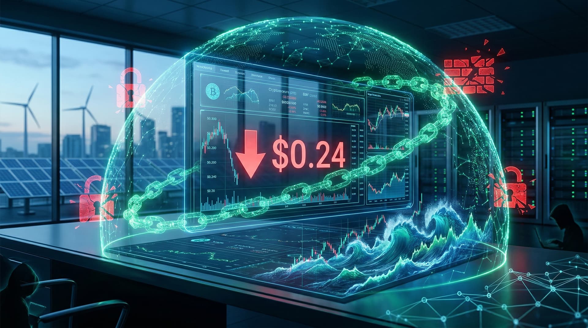 Cardano Drops 3.6% to $0.24 Amid Crypto Sell-Off